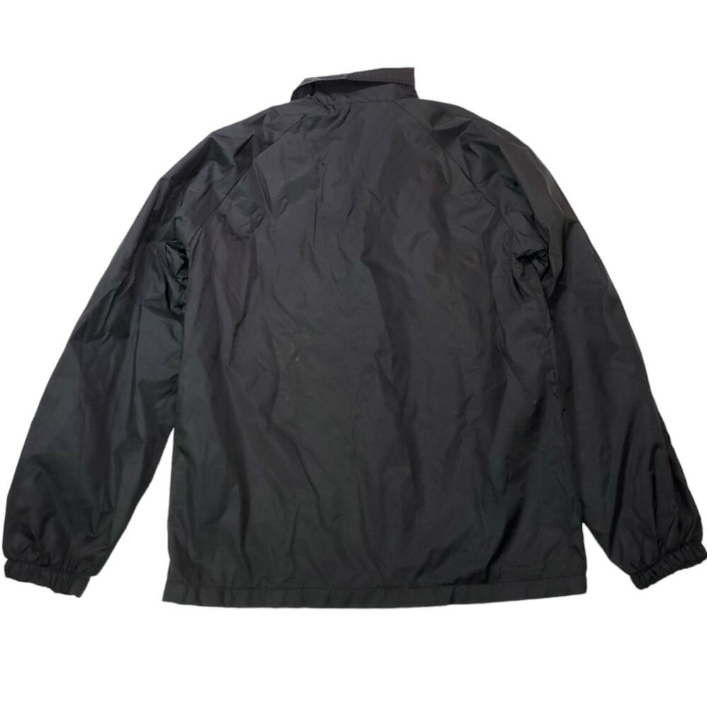 Empyre | Rose Embroidered Black Coach's Jacket/Windbreaker| Size XL - Picture 8 of 8